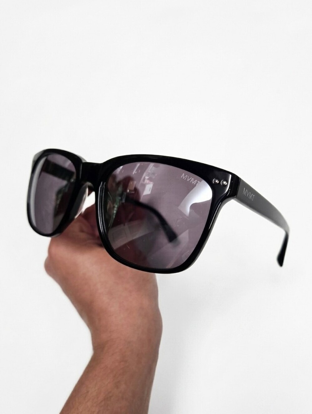 MVMT Ritual Classic Square Sunglasses - Black Frame